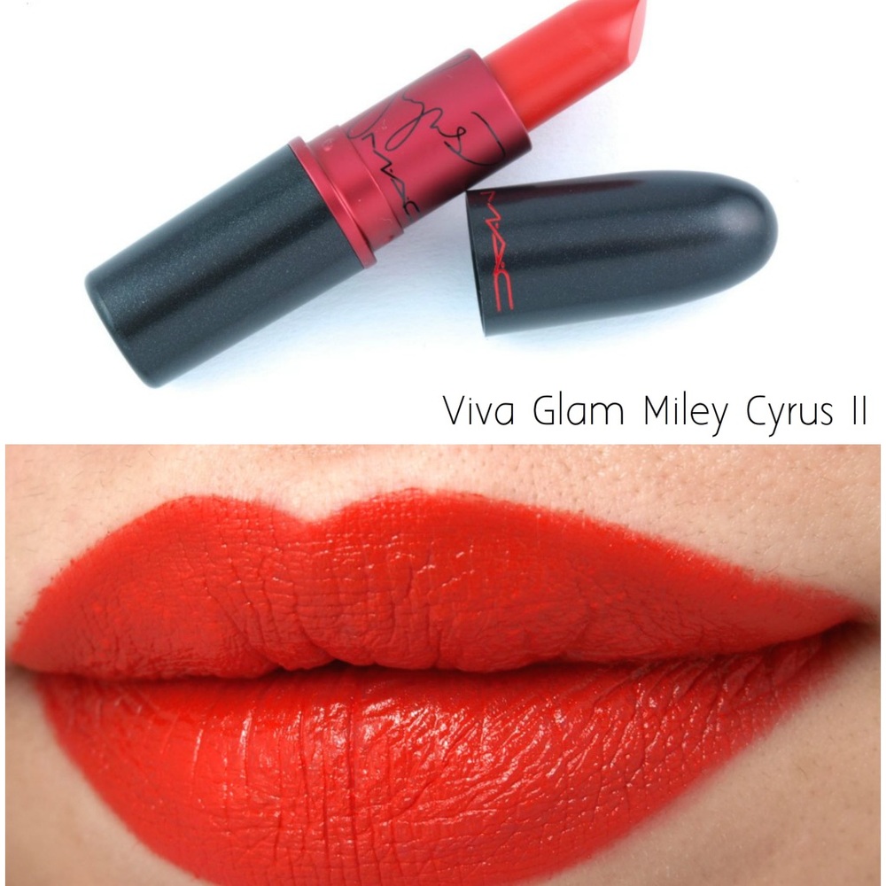 MAC Cosmetics Viva Glam Miley Cyrus II Lipstick - Vibrant Orange